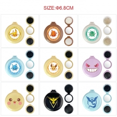 9 Styles Card Captor Sakura Cartoon Cartoon Anime Mirror with Comb