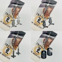 5 Styles Death Note Cartoon Alloy Anime Earring