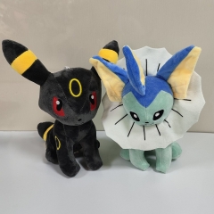 2 Styles 20CM Pokemon Vaporeon Cartoon Anime Plush Toy Doll