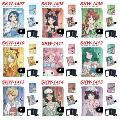 28 Styles Pretty Soldier Sailor Moon Cartoon PU Pattern Purse Anime Wallet