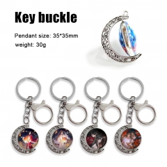 18 Styles Heaven Official's Blessing Cartoon Double-Sided Rotation Alloy Anime Keychain