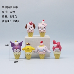 6款甜筒雪糕美乐蒂甜筒COS系列美乐蒂库洛米 帕恰狗玉桂狗KT猫