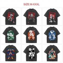 9 Styles Boku no Hero Academia / My Hero Academia Cartoon Cotton Anime T shirt