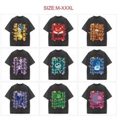 16 Styles Inside Out Cartoon Cotton Anime T shirt