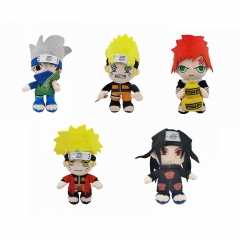 4 Styles 25cm Naruto Hatake Kakashi Cartoon Anime Plush Toy Doll