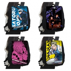 4 Styles Jujutsu Kaisen Cartoon Anime Backpack Bag