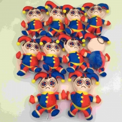 10PCS/SET 16CM The Amazing Digital Circus Cartoon Anime Plush Toy Keychain