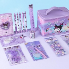 3 Styles Sanrio Kuromi My Melody Anime Notebook Stationery Gift Handbag