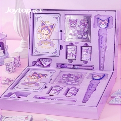 3 Styles Sanrio Kuromi My Melody DIY Anime Hand Account Notebook Stationery Set