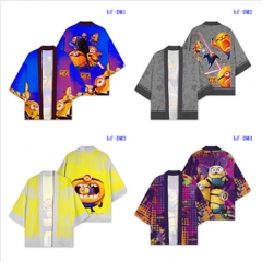 5 Styles Despicable Me Anime Kimono Haori Cloak