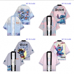 5 Styles Lilo & Stitch Anime Kimono Haori Cloak