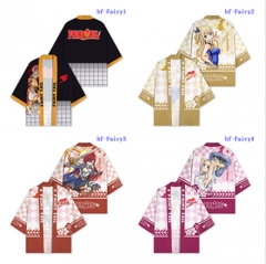 5 Styles Fairy Tail Anime Kimono Haori Cloak