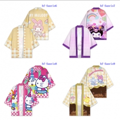 5 Styles Sanrio Anime Kimono Haori Cloak
