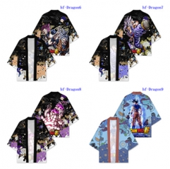 5 Styles Dragon Ball Z Anime Kimono Haori Cloak