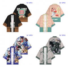 5 Styles SPY×FAMILY Anime Kimono Haori Cloak