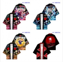 5 Styles Naruto Anime Kimono Haori Cloak