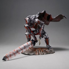 剑风传奇 狂战士 格斯 落地斩 手办雕像，一件20个，高约18cm，外盒尺寸：25.5X16.5X23.5cm，重量712g
