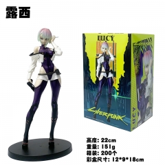 22cm Cyberpunk Lucy Heartfilia Cartoon Anime PVC Figure