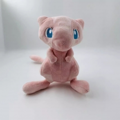 20cm Pokemon Mew Cartoon Character For Kids Collectible Doll Anime Plush Toy