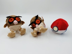 8cm Pokemon Poké Ball Cartoon Character For Kids Collectible Doll Anime Plush Toy