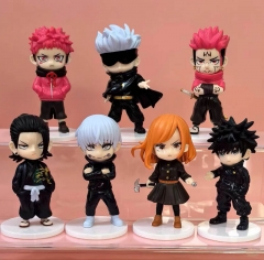 7PCS/SET 10.5cm Jujutsu Kaisen Cartoon Anime PVC Figure