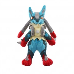 28cm Pokemon Lucario Cartoon Character For Kids Collectible Doll Anime Plush Toy