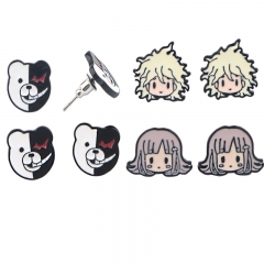 3 Styles Danganronpa: Trigger Happy Havoc Cartoon Cute Alloy Earring Fashion Girls Earring