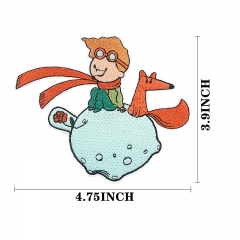 2 Styles Le Petit Prince Cartoon Anime Cloth Patch