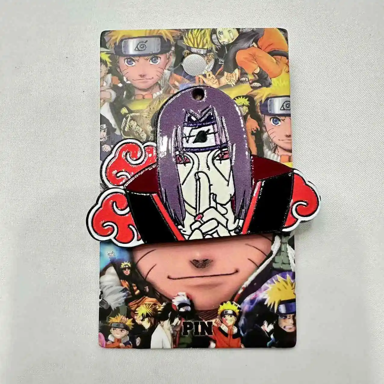8 Styles Naruto Cartoon Pin Anime Alloy Brooch