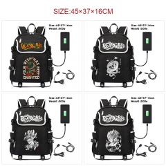 10 Styles Dragon Ball Z Cartoon Anime Canvas Backpack Bag