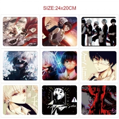 9 Styles 24x20CM Tokyo Ghoul Cartoon Anime Mouse Pad