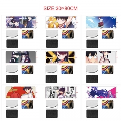 12 Styles 80x30x0.3cm Komi Can't Communicate Cartoon Anime Mouse Pad