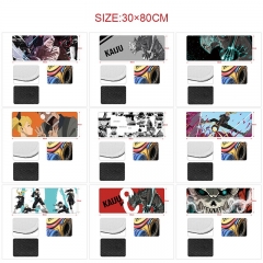 9 Styles 80x30x0.3cm Kaiju No. 8 Cartoon Anime Mouse Pad