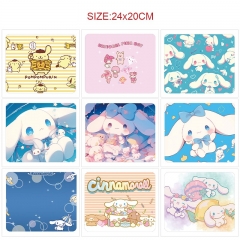 9 Styles 24x20CM Sanrio Cinnamoroll Cartoon Anime Mouse Pad
