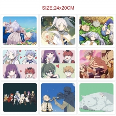 9 Styles 24x20CM Frieren: Beyond Journey's End Cartoon Anime Mouse Pad