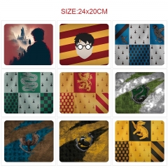 9 Styles 24x20CM Harry Potter Cartoon Anime Mouse Pad