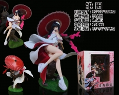 31cm Naruto Hyuga Hinata Gals Tsunade Cartoon PVC Anime Figure Toy