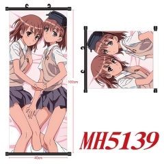 2 Styles 40*102cm Toaru Kagaku no Railgun/A Certain Scientific Railgun Sexy Girls Wall Scroll Cartoon Anime WallScrolls