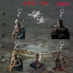 21 Styles 3-5CM Black Myth: Wukong Cos Hot Game Acrylic Anime Keychain