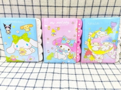 8 Styles Sanrio Doraemon Genshin Impact Superman Cartoon Anime Notebook Stationery