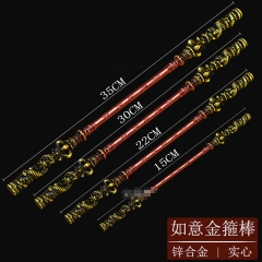 15/22/30CM Black Myth: Wukong Cos Hot Game Alloy Anime Monkey King Bar Wand