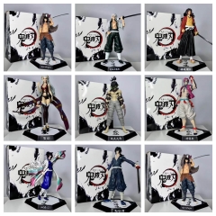 8 Styles 30CM Demon Slayer: Kimetsu no Yaiba Giyuutarou / Daki / Tsugikuni Yoriichi / Kokushibo / Douma / Tengen Cartoon Anime PVC Figure