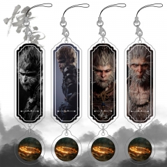 4 Styles 3-5CM Black Myth: Wukong Cos Hot Game Acrylic Anime Keychain