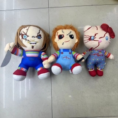 2 Styles Child's Play Chucky Cartoon Anime Plush Toy Doll