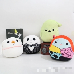 19*18*13cm 4 Styles The Nightmare Before Christmas Cartoon Anime Plush Toy Doll