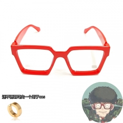 SPY×FAMILY Cartoon Anime Glasses+Ear clip