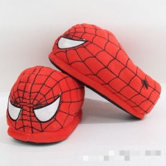 2 Styles Spider Man Cartoon Anime Plush Slipper