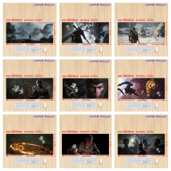 90*40*0.3cm 9 Styles Black Myth: Wukong Cartoon Anime Mouse Pad