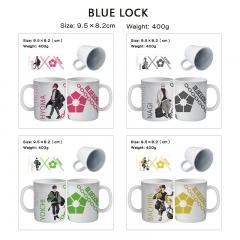 5 Styles Blue Lock Cartoon Cup Anime Ceramic Mug