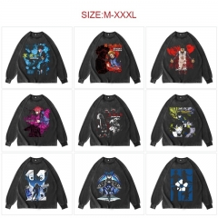 9 Styles Blue Lock Cartoon Anime Sweatshirt